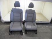 2016 Honda HRV HR V Pair Gray Leather Manual Front Seats OEM LKQ