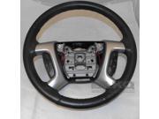 2008 GMC Acadia Driver Wheel Steering Black Leather OEM LKQ