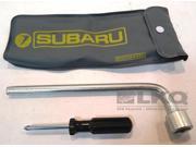 2005 Subaru Forester Tire Tools Lug Wrench Screw Driver w Bag 97010AA050 OEM
