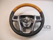 2013 Chrysler 300 Leather Wood Steering Wheel w Cruise Control OEM LKQ
