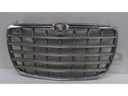 05 06 07 08 09 10 Chrysler 300 Silver Bars w Chrome Accent Front Grille OEM
