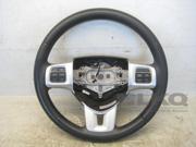 2012 12 Dodge Journey Black Leather Steering Wheel OEM