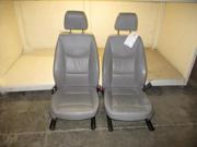 BMW 325I 335I 323 Pair 2 Gray Leather Electric Front Seats w Air Bags OEM LKQ