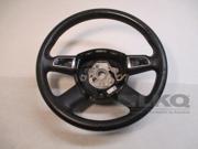 2011 Audi A4 Black Leather Steering Wheel OEM LKQ