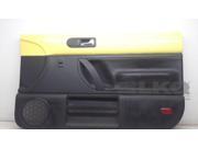 2005 2010 Volkswagen Beetle Door Trim Panel RH Yellow Black OEM LKQ