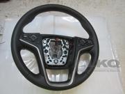 2016 Buick LaCrosse OEM Black Leather Steering Wheel LKQ