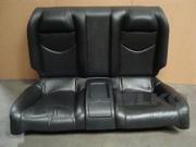 08 2008 Infiniti G37 S Coupe Rear Seat Leather Black Cushion Bottom Back OEM