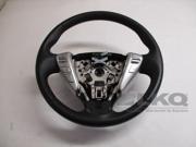 2015 Nissan Versa Leather Steering Wheel w Audio Cruise Control OEM LKQ