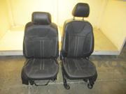 2014 Ford Focus Pair Leather Front Seats w Airbags OEM LKQ