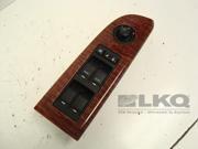 08 09 10 Jeep Commander Limited Master Left Front Window Switches Woodgrain OEM