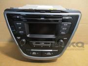 2014 2015 2016 Hyundai Elantra CD MP3 XM Satellite Player Radio US Built OEM LKQ