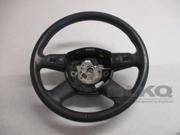 2008 Audi A4 Black Leather Steering Wheel OEM LKQ