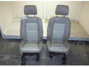 Mercury Mountaineer Pair Leather Front Seats w DVD Player Monitors OEM LKQ