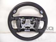 2006 2008 BMW 750 760i Black Leather Heated Steering Wheel with Controls OEM