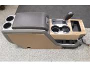 2011 Ford F150 Center Floor Console Tan OEM