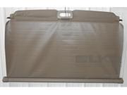 2005 Jeep Grand Cherokee Cargo Cover Security Shade Gray OEM