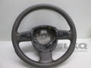 06 2006 Audi A4 Gray Leather Driver Steering Wheel w Controls OEM LKQ
