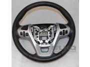 2014 Ford Explorer Driver Wheel Steering Wheel Black Leather OEM LKQ