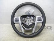 2011 11 Chrysler 200 Black Leather Steering Wheel OEM