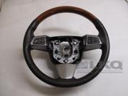 2011 Cadillac CTS Leather Wood Steering Wheel w Audio Cruise Control OEM LKQ