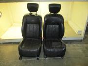 2011 Infiniti FX Pair Black Leather Electric Front Seats w Airbags OEM LKQ