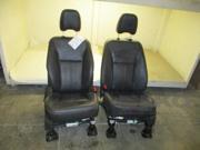 Ford Edge Pair 2 Black Leather Electric Front Seats w Air Bags OEM LKQ