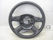 09 Audi A4 Convertible Black Leather Steering Wheel OEM