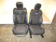 15 16 Chrysler 200 Pair 2 Black Cloth Leather Front Seats w Air Bags OEM LKQ