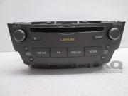 09 2009 Lexus IS250 IS350 MP3 6 Disc CD Satellite Radio Receiver P1823 OEM LKQ