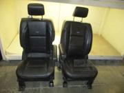 08 Infiniti QX56 Pair Leather Electric Front Seats w Air Bags OEM LKQ