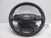 12 2012 Toyota Camry Black Driver Steering Wheel w Media Controls OEM LKQ