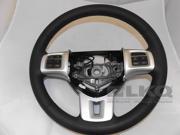 2014 Dodge Charger Driver Steering Wheel Black Leather OEM LKQ