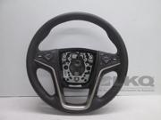 14 2014 Buick Lacrosse Charcoal Leather Driver Steering Wheel w Controls OEM