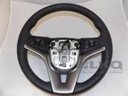 2016 Chevrolet Sonic Driver Steering Wheel Black OEM LKQ