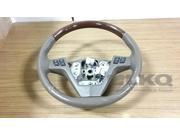 Cadillac SRX Steering Wheel With Bluetooth Radio Controls Brown OEM