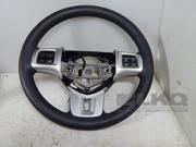 2014 14 Dodge Challenger Black Leather Steering Wheel w/ Controls OEM LKQ 2014 14 Dodge Challenger Black Leather Steering Wheel w/ Controls OEM LKQ