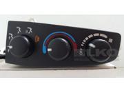 1999 2000 Honda Civic AC Heater Control OEM 1999 2000 Honda Civic AC Heater Control OEM