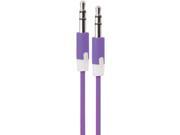UBER 13228 3.5mm Audio Cable 3ft Purple