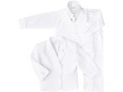 Boys Suit with Tie for toddlers and infants. 2T White