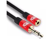 Gator Cable 6 feet Premium Auxiliary Cable Red 3.5 mm male to 3.5 mm female Gold plated connectors oxygen free copper wire aluminum metal alloy casing stereo so