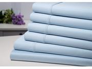 Bibb Home 1000 Thread Count Cotton Rich 6 Piece Solid Sheet Set with Deep Pocket 6 Colors