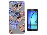 c1166 Cute Trendy Summer Fruit Pineapple Tropical Cottage Design Samsung Galaxy On5 Pro Fashion Trend CASE Gel Rubber Silicone All Edges Protection Case Cover