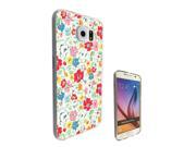 Samsung Galaxy S5 Mini Gel Silicone Case All Edges Protection Cover c1177 Floral Shabby Chic Fleurs Roses Cute