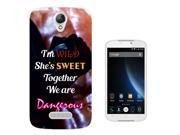 DOOGEE X6 5.5 Gel Silicone Case All Edges Protection Cover c1204 Men Guys Quote Sweet Dangerous