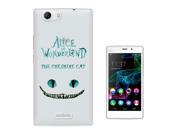 Wiko Ridge 4G Gel Silicone Case All Edges Protection Cover c0142 Alice in Wonderland The Cheshire Cat