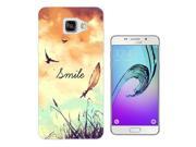 Samsung Galaxy A9 Pro 2016 Gel Silicone Case All Edges Protection Cover 187 Cute Birds And Sky Smile Fun