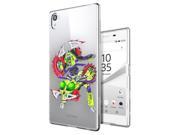Sony Xperia Z5 Gel Silicone Case All Edges Protection Cover c1019 Cool Cartoon Hero Transformer Robotics Gamers