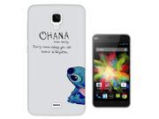 Wiko Bloom Gel Silicone Case All Edges Protection Cover c0036 Ohana Family Meaning Fun Cool