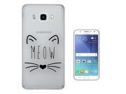 Samsung Galaxy J1 Mini 2016 J105 Gel Silicone Case All Edges Protection Cover c1036 Cool Cute Kitten Cat Feline Pet Meow Whiskers