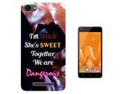Wiko Jerry Gel Silicone Case All Edges Protection Cover c1204 Men Guys Quote Sweet Dangerous